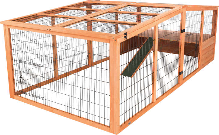 TRIXIE Freilaufgehege XL mit Abdeckung